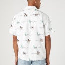 Wrangler Resort Cowboy Print Lyocell Shirt - M