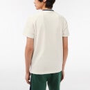 Lacoste Contrast Collar Cotton-Blend T-Shirt - 3/S