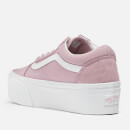 Vans Old Skool Stackform Suede and Canvas Trainers - 4