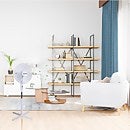 Homebase pedestal hot sale fan
