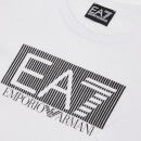 EA7 Train Visibility Reflective Logo Cotton T-Shirt