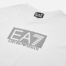 EA7 Boys' Train Visibility Reflective Logo Cotton Shorts and T-Shirt Set