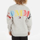 Tommy Hilfiger Boys' Bold Rainbow Logo Cotton-Blend Sweatshirt