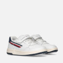 Tommy Hilfiger Kids' Stripe Faux Leather Trainers - UK 5 Toddler