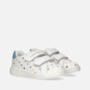 Tommy Hilfiger Kids' Logo-Print Faux Leather Trainers - UK 5 Toddler