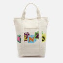 KENZO Appliquéd Cotton-Canvas Tote Bag