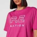 P.E NATION Logo-Printed Cotton-Jersey T-Shirt - L