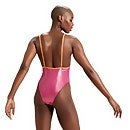 FLU3NTE Badeanzug mit dünnen Trägern, Pink