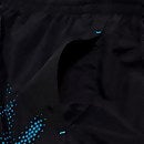 Pantaloncini da bagno Hyper Boom Logo da uomo 40 cm Nero/Blu