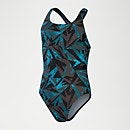 Girls' Hyper Boom Medalist Swimsuit Black/Blue