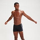 Boxer de bain Homme Tech Panel noir/bleu