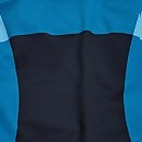 Shaping Enlace Bedruckter Badeanzug für Damen Schwarz/Blau