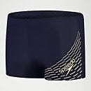 Pantaloncini da bagno aderenti da bagno Uomo Medley Logo Blu Navy