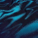 Bañador HyperBoom Muscleback con estampado para mujer, azul marino/azul