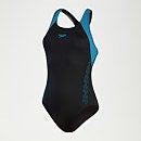 Women's HyperBoom Flyback Swimsuit Black/Blue