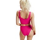 FLU3NTE Bikini Top Pink
