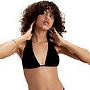 FLU3NTE Multiwear Velour Bikini Top Black