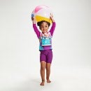 Infant Girl's Long Sleeve Rash Top Purple