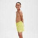 Bañador corto Essential de 33 cm para niño, amarillo