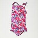 Costume Neonata con spalline sottili e volant Learn to Swim Rosa