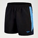Men's Hyper Boom Splice 16" Swim Shorts Black/Blue