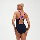 HyperBoom Splice Muscleback Badeanzug für Damen Marineblau/Blau