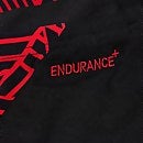 Bóxer ECO Endurance+ Splice para hombre, negro/rojo