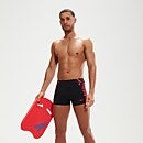 Boxer de bain Homme ECO Endurance+ Splice noir/rouge