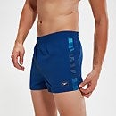 Men's Retro 13" Swim Shorts Blue/Aqua