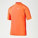 Camiseta de neopreno estampada de manga corta para niño, naranja
