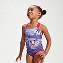Infant Girl's Learn to Swim Crossback Swimsuit Purple