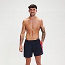 Men's Hyper Boom Splice 16" Swim Shorts Navy/Red