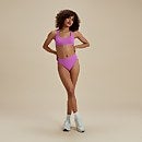 Braga de bikini de cintura alta de FLU3NTE, violeta
