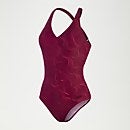 Women's Shaping Printed Lexi Swimsuit Plum/Cherry