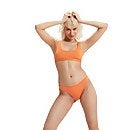 FLU3NTE Bikini Top Orange