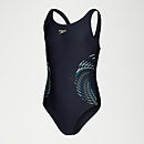 Girls' Muscleback Swimsuit Navy/Blue