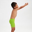 Bañador entallado Learn to Swim Essential para niño, azul/verde