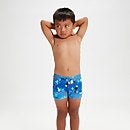 Pantaloncini da bagno aderenti Bambino Learn to Swim Blu/Bianco