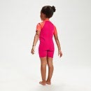Schwimmlern-Neoprenanzug für Mädchen im Kleinkindalter Pink