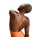 FLU3NTE Thin Strap Swimsuit Orange