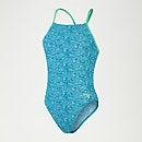 Club Training Sundown Shores Lattice Back Badeanzug für Damen Aqua