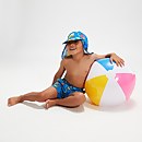 27 cm Schwimmlern- Schwimmshorts für Jungen im Kleinkindalter Blau/Gelb