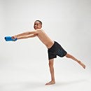 Bañador corto Hyper Boom de 38 cm para niño, negro/azul
