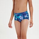 Boy's 13cm Club Training Shimmers in the Night Brief Blue