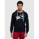 FIFA - Navy Blue Graphic Printed Cotton Hooded Sweatshirt (LCEFIFASW1)