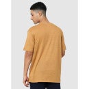 Mustard Solid Regular Fit T-Shirt (Various Sizes)