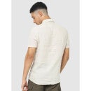 Off White Classic Regular Fit Casual Shirt (CACARAIN)