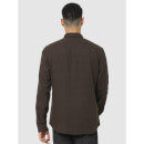Brown Classic Regular Fit Casual Shirt (CADOUBLE)