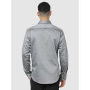 Grey Classic Regular Fit Casual Shirt (CAPREM2)