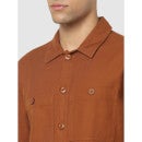 Rust Classic Regular Fit Casual Shirt (CASHACKET)